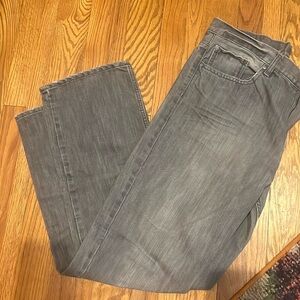 Perry Ellis 34x32 Gray jeans. Boot cut